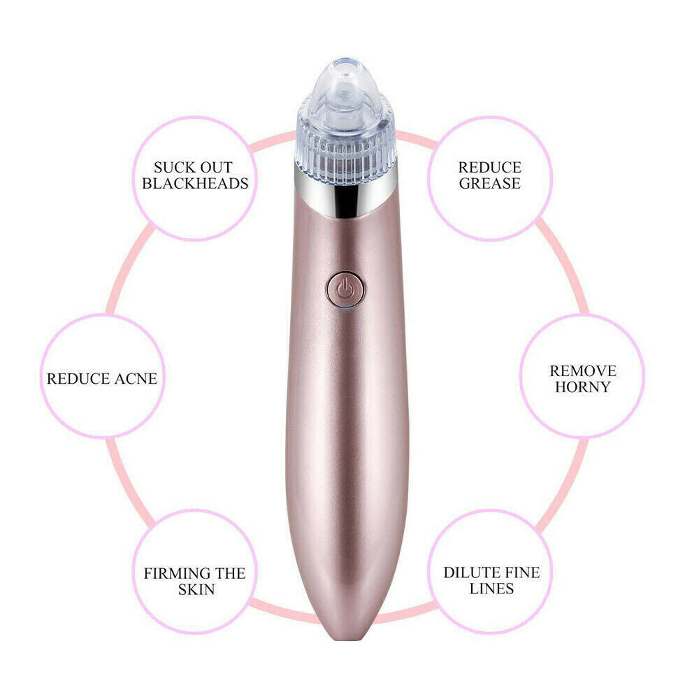 Electric Blackhead Remover Vacuum – Pore Cleaner & Acne Extractor with Suction