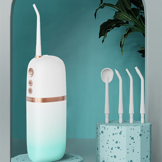 Portable Cordless Water Flosser – Rechargeable Dental Oral Irrigator for Teeth Cleaning
